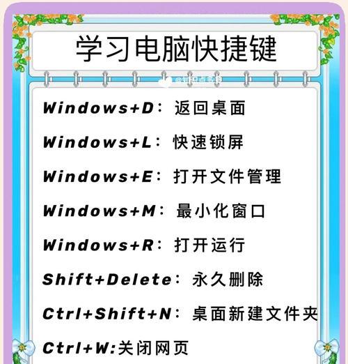 如何快速打开电脑控制面板（掌握电脑控制面板的关键快捷键）