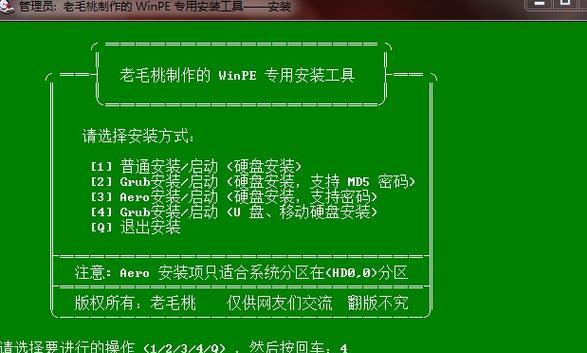 老毛桃U盘使用教程（老毛桃U盘使用指南，让您的数据传输更高效、更安全）